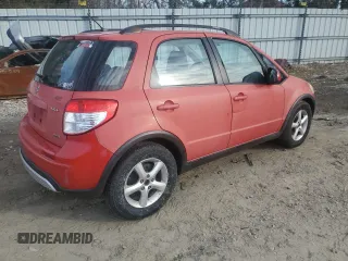 2008 Suzuki SX4 with VIN JS2YB413185110637, listed as a Copart auction lot 88856555 with 205,045 mi miles and Salvage Title. Bid and sale history available at carsss.com. Image 3.