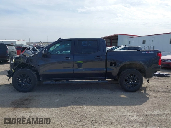 2024 Chevrolet Silverado 1500 RST with VIN 1GCUDEED2RZ103749, listed as a IAAI auction lot 41734937 with 23,013 mi miles. Bid and sale history available at carsss.com. Image 14.
