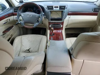 2011 Lexus LS 460 with VIN JTHBL5EF1B5103121, listed as a Copart auction lot 54085145 with 160,475 mi miles and Clean title. Bid and sale history available at DreamBid. Image 8.