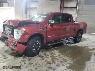 2017 Nissan Titan SV with VIN 1N6AA1E54HN533007, listed as a Copart auction lot 44391075 with 94,541 mi miles and Salvage Title. Bid and sale history available at carsss.com. Image 1.