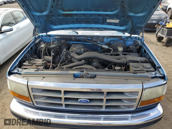1992 Ford F-150 with VIN 1FTEX15N4NKA01109, listed as a Copart auction lot 47600495 with Not Provided miles and Salvage Title. Bid and sale history available at carsss.com. Image 11.