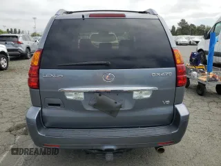 2004 Lexus GX 470 z VIN JTJBT20X340041623, wystawiony jako Copart lot #59424525 z przebiegiem 219 040 mil mil oraz Tytuł czysty. Historia ofert i sprzedaży dostępna na DreamBid. Obrazek 6.