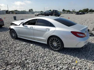 2015 Mercedes-Benz CLS 550 with VIN WDDLJ7DB0FA142341, listed as a Copart auction lot 55387945 with 56,525 mi miles and Salvage title. Bid and sale history available at DreamBid. Image 2.