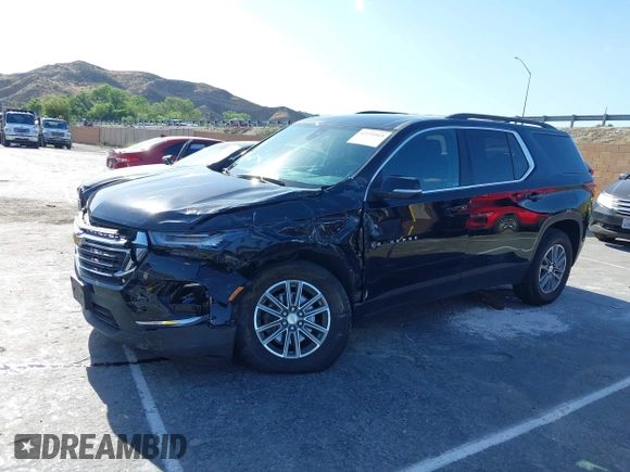 2023 Chevrolet Traverse LT Cloth with VIN 1GNERGKW4PJ317961, listed as a IAAI auction lot 42271913 with 10,758 mi miles and . Bid and sale history available at DreamBid. Image 14.