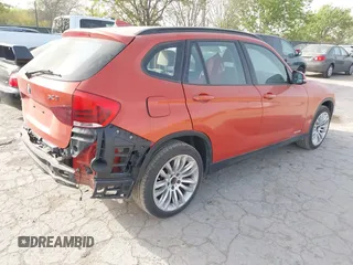 2014 BMW X1 sDrive28i with VIN WBAVM1C50EVW53376, listed as a IAAI auction lot 41838580 with 114,054 mi miles. Bid and sale history available at carsss.com. Image 4.