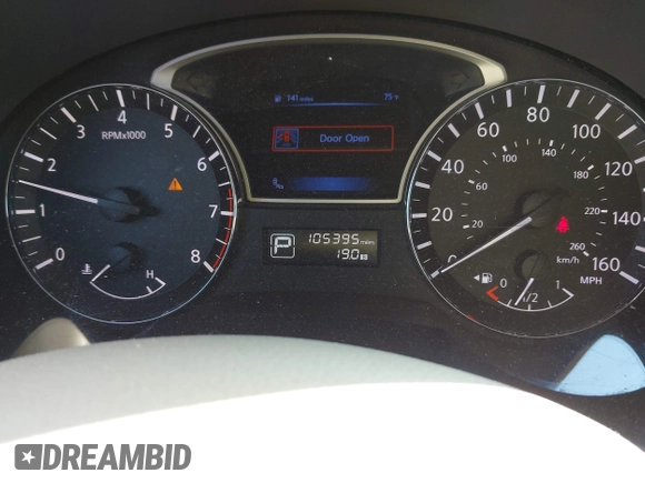 2014 Nissan Altima 2.5 with VIN 1N4AL3AP0EC110695, listed as a IAAI auction lot 41982775 with 105,395 mi miles. Bid and sale history available at carsss.com. Image 7.