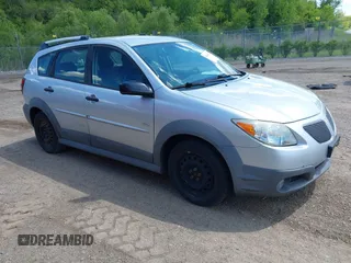 2005 Pontiac Vibe z VIN 5Y2SL63885Z477153, wystawiony jako IAAI lot #42344152 z przebiegiem 136 757 mil mil oraz . Historia ofert i sprzedaży dostępna na DreamBid. Obrazek 1.