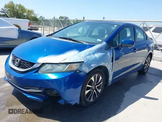 2015 Honda Civic EX with VIN 2HGFB2F81FH550665, listed as a IAAI auction lot 42017363 with 180,098 mi miles and . Bid and sale history available at carsss.com. Image 2.