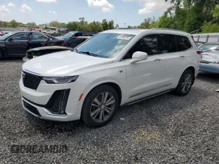 2020 Cadillac XT6 FWD Premium Luxury with VIN 1GYKPCRSXLZ183458, listed as a Copart auction lot 51249275 with 73,177 mi miles and Salvage Title. Bid and sale history available at carsss.com. Image 1.