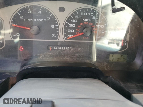 2008 Ford F-150 XL with VIN 1FTRW12W88KC58103, listed as a Copart auction lot 47438155 with 221,041 mi miles and Salvage Title. Bid and sale history available at carsss.com. Image 9.