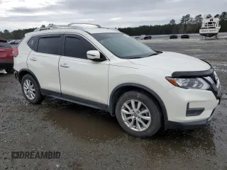 2017 Nissan Rogue SV with VIN JN8AT2MT7HW143603, listed as a Copart auction lot 46649215 with 105,423 mi miles and Salvage Title. Bid and sale history available at carsss.com. Image 4.