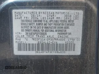 2014 Nissan Sentra SV with VIN 3N1AB7AP5EY286835, listed as a IAAI auction lot 42183254 with 114,387 mi miles and . Bid and sale history available at DreamBid. Image 9.