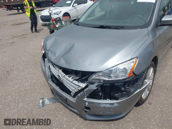 2013 Nissan Sentra FE+ S with VIN 3N1AB7AP2DL744262, listed as a IAAI auction lot 42021239 with 113,126 mi miles and . Bid and sale history available at DreamBid. Image 6.