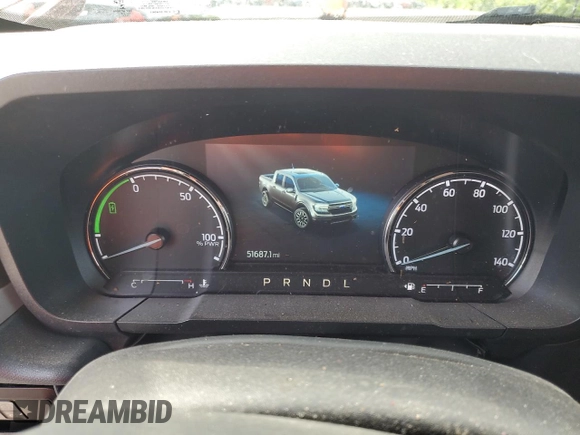 2022 Ford Maverick XL z VIN 3FTTW8E33NRA56650, wystawiony jako Copart lot #57335285 z przebiegiem 51 687 mil mil oraz Szkoda całkowita • Salvage title. Historia ofert i sprzedaży dostępna na DreamBid. Obrazek 9.