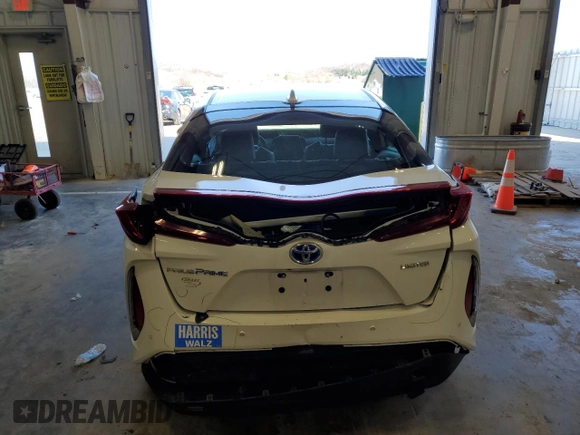 2020 Toyota Prius Prime LE with VIN JTDKARFP6L3123531, listed as a Copart auction lot 50997835 with 79,445 mi miles and Salvage Title. Bid and sale history available at carsss.com. Image 6.