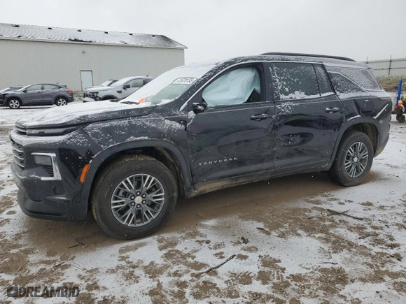 2024 Chevrolet Traverse FWD LT with VIN 1GNERGKS2RJ190997, listed as a Copart auction lot 41678155 with 0 mi miles and Salvage Title. Bid and sale history available at carsss.com. Image 1.