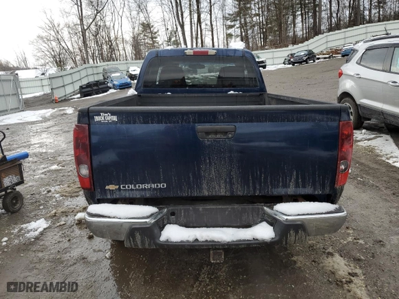 2004 Chevrolet Colorado LT w/1LT with VIN 1GCDT146448192527, listed as a Copart auction lot 88436755 with 184,354 mi miles and Non Repairable. Bid and sale history available at carsss.com. Image 6.