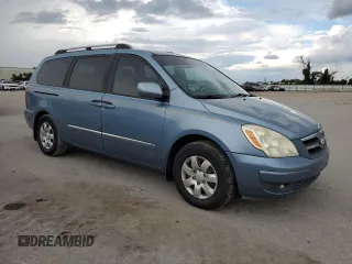 2007 Hyundai Entourage GLS z VIN KNDMC233376032281, wystawiony jako Copart lot #73967304 z przebiegiem 252 331 mil mil oraz Szkody całkowita. Historia ofert i sprzedaży dostępna na DreamBid. Obrazek 4.