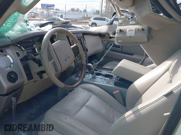 2008 Ford Expedition EL Limited with VIN 1FMFK19568LA53994, listed as a IAAI auction lot 41515026 with 128,832 mi miles. Bid and sale history available at carsss.com. Image 5.