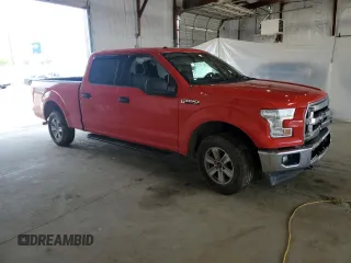 2017 Ford F-150 XL with VIN 1FTFW1EF6HKD77864, listed as a Copart auction lot 53443355 with 173,150 mi miles and Salvage title. Bid and sale history available at DreamBid. Image 4.