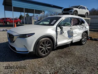 2019 Mazda CX-9 Signature with VIN JM3TCBEY6K0318925, listed as a Copart auction lot 47686705 with 73,264 mi miles and Salvage Title. Bid and sale history available at carsss.com. Image 1.