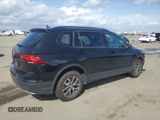 2021 Volkswagen Tiguan S with VIN 3VV1B7AX3MM016927, listed as a Copart auction lot 51351865 with 43,594 mi miles and Salvage title. Bid and sale history available at DreamBid. Image 3.