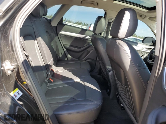2018 Audi Q3 Premium with VIN WA1ECCFS0JR017413, listed as a Copart auction lot 62832335 with 112,795 mi miles and Salvage title. Bid and sale history available at DreamBid. Image 11.