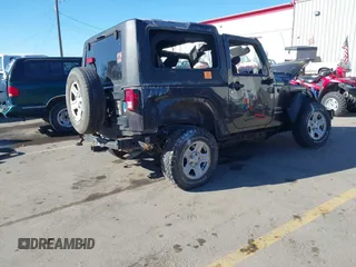 2013 Jeep Wrangler Sport with VIN 1C4AJWAG0DL645039, listed as a IAAI auction lot 41847808 with Not provided miles and . Bid and sale history available at DreamBid. Image 4.