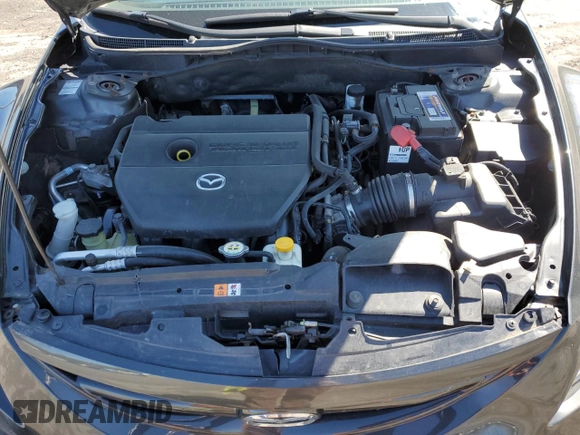 2012 Mazda 6 i Sport with VIN 1YVHZ8BH1C5M00760, listed as a Copart auction lot 54934565 with 180,726 mi miles and Salvage Title. Bid and sale history available at DreamBid. Image 11.