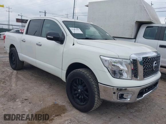 2018 Nissan Titan SV with VIN 1N6AA1E65JN506719, listed as a IAAI auction lot 42162605 with 81,255 mi miles. Bid and sale history available at carsss.com. Image 1.