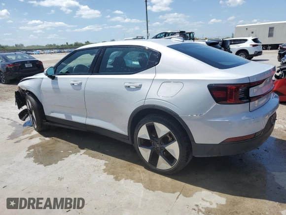 2023 Polestar 2 z VIN YSMEG3KA3PL123958, wystawiony jako Copart lot #57605315 z przebiegiem 69 951 mil mil oraz Tytuł czysty. Historia ofert i sprzedaży dostępna na DreamBid. Obrazek 2.
