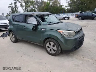 2014 Kia Soul with VIN KNDJN2A23E7004415, listed as a Copart auction lot 50247745 with 153,440 mi miles and Salvage Title. Bid and sale history available at carsss.com. Image 4.
