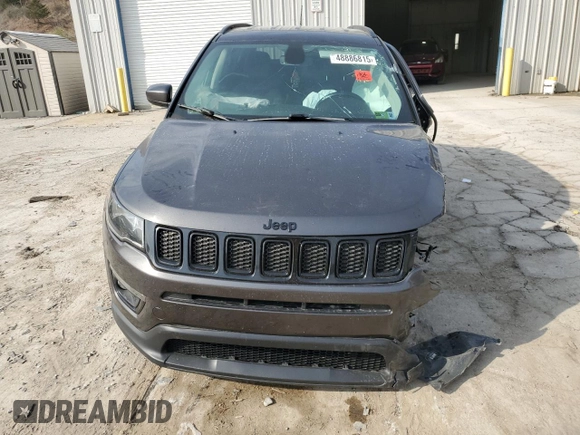 2018 Jeep Compass Altitude with VIN 3C4NJDBB8JT433658, listed as a Copart auction lot 48886815 with Not Provided miles and Salvage Title. Bid and sale history available at carsss.com. Image 5.