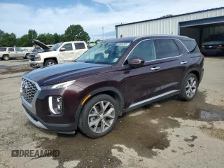 2020 Hyundai Palisade SEL with VIN KM8R44HE2LU082034, listed as a Copart auction lot 60806305 with 95,676 mi miles and Salvage title. Bid and sale history available at DreamBid. Image 1.