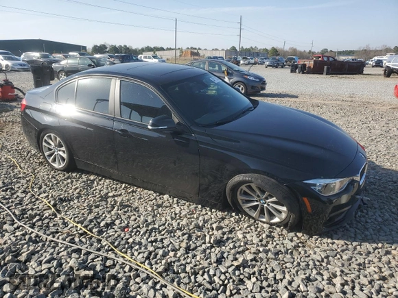 2018 BMW 3 Series 320i with VIN WBA8A9C54JAH13555, listed as a Copart auction lot 48113035 with 64,320 mi miles and Salvage Title. Bid and sale history available at carsss.com. Image 4.