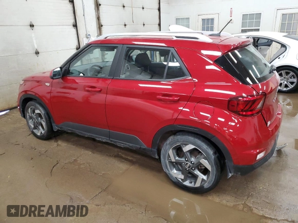 2023 Hyundai Venue Limited with VIN KMHRC8A30PU221005, listed as a Copart auction lot 59570625 with 9,452 mi miles and Salvage title. Bid and sale history available at DreamBid. Image 2.