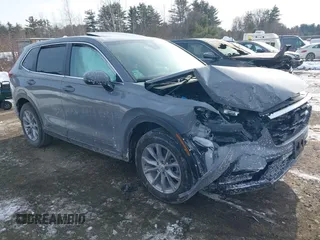 2025 Honda CR-V EX-L with VIN 2HKRS4H78SH451631, listed as a IAAI auction lot 41403100 with 2,030 mi miles and . Bid and sale history available at DreamBid. Image 1.