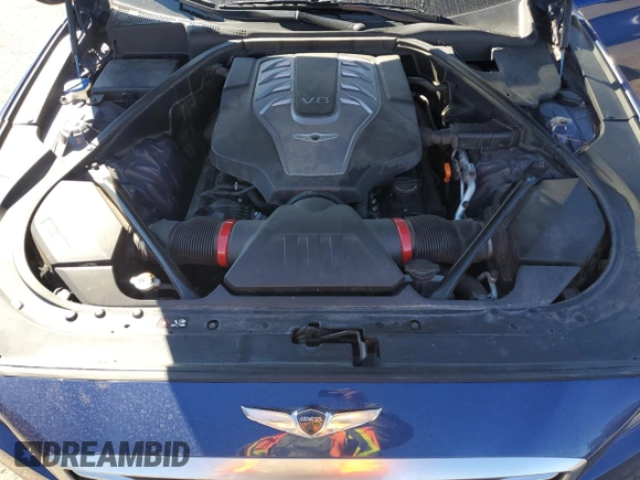 2017 Genesis G80 Ultimate with VIN KMHGN4JF7HU181009, listed as a Copart auction lot 47967285 with Not Provided miles and Salvage Title. Bid and sale history available at DreamBid. Image 11.