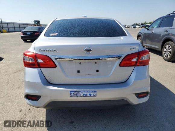 2017 Nissan Sentra S with VIN 3N1AB7AP3HY309856, listed as a Copart auction lot 55259225 with 149,459 mi miles and Salvage Title. Bid and sale history available at carsss.com. Image 6.