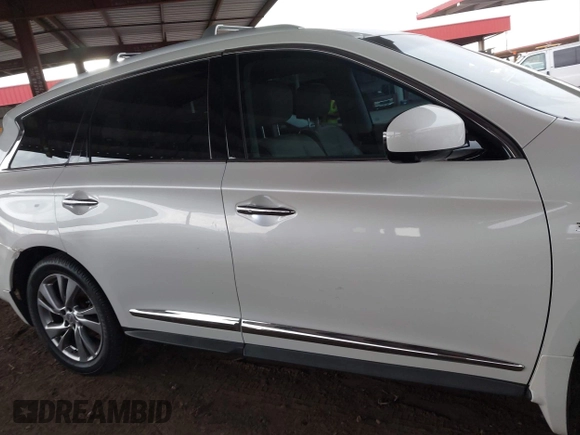 2015 Infiniti QX60 with VIN 5N1AL0MM6FC553098, listed as a IAAI auction lot 42024025 with 70,080 mi miles and . Bid and sale history available at DreamBid. Image 13.