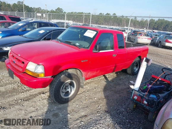 2000 Ford Ranger XL with VIN 1FTYR14C3YTA62876, listed as a IAAI auction lot 41470437 with 124,611 mi miles. Bid and sale history available at carsss.com. Image 2.