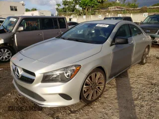 2018 Mercedes-Benz CLA with VIN WDDSJ4EB5JN602801, listed as a Copart auction lot 68519392 with 54,545 mi miles. Bid and sale history available at carsss.com. Image 1.