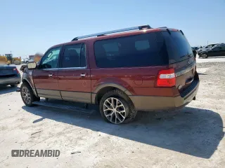 2015 Ford Expedition Max XLT with VIN 1FMJK1JT2FEF16655, listed as a Copart auction lot 52259425 with 157,242 mi miles and Salvage title. Bid and sale history available at DreamBid. Image 2.