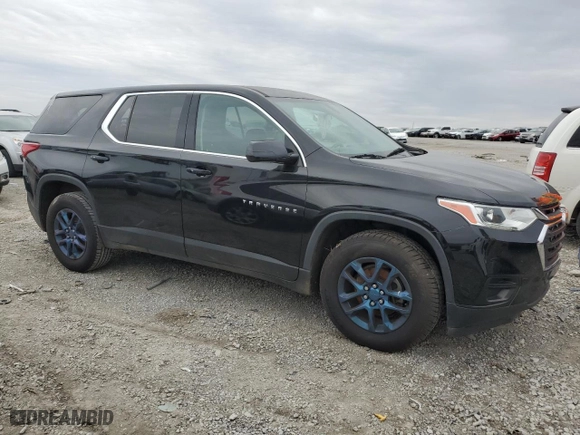 2018 Chevrolet Traverse LS with VIN 1GNERFKW2JJ118778, listed as a Copart auction lot 82765324 with 181,432 mi miles and Salvage Title. Bid and sale history available at carsss.com. Image 4.