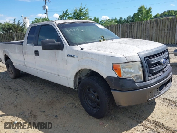 2013 Ford F-150 XL with VIN 1FTFX1CFXDKE21083, listed as a IAAI auction lot 42548084 with Not provided miles and . Bid and sale history available at DreamBid. Image 1.