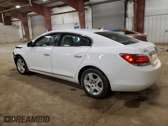 2011 Buick LaCrosse CX with VIN 1G4GA5EDXBF309653, listed as a Copart auction lot 51261055 with 37,562 mi miles and Clean Title. Bid and sale history available at carsss.com. Image 2.