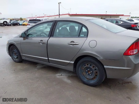 2007 Honda Civic Sdn EX with VIN 1HGFA16807L121843, listed as a IAAI auction lot 41968340 with 101,206 mi miles. Bid and sale history available at carsss.com. Image 6.