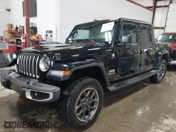 2020 Jeep Gladiator Overland with VIN 1C6HJTFG0LL182931, listed as a IAAI auction lot 41734803 with 75,525 mi miles and . Bid and sale history available at DreamBid. Image 17.