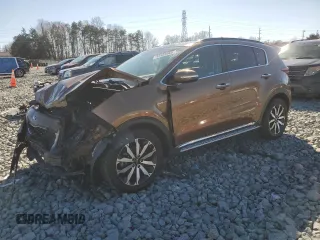 2019 Kia Sportage EX with VIN KNDPNCAC7K7600146, listed as a Copart auction lot 45928965 with 64,841 mi miles and Salvage Title. Bid and sale history available at carsss.com. Image 1.