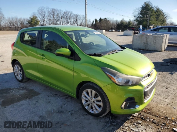 2016 Chevrolet Spark LT with VIN KL8CD6SA0GC617460, listed as a Copart auction lot 43593425 with 129,909 mi miles and Salvage Title. Bid and sale history available at DreamBid. Image 4.